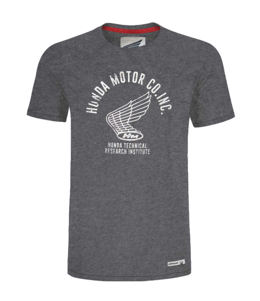 T-shirt Gris Honda motor co technical