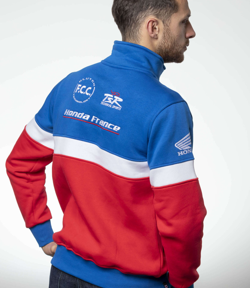 Cardigan racing Tricolore  F.C.C. TSR Honda France