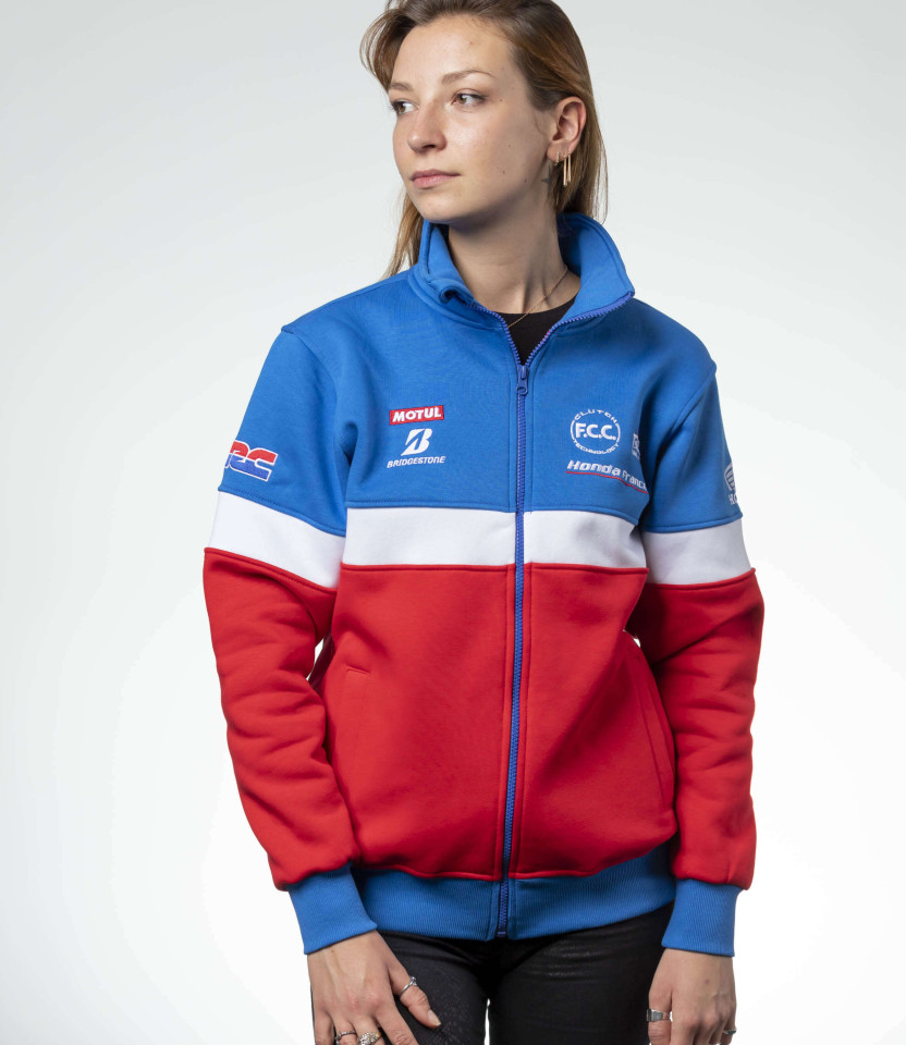 Cardigan racing Tricolore  F.C.C. TSR Honda France