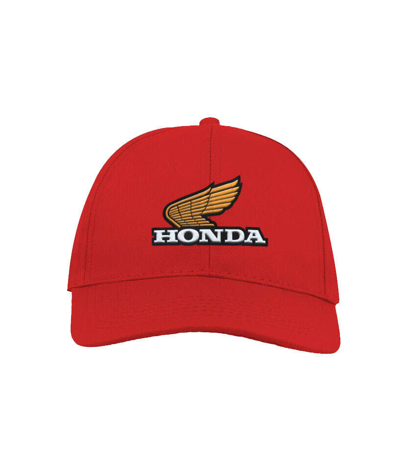 Casquette Vintage Rouge aile Honda