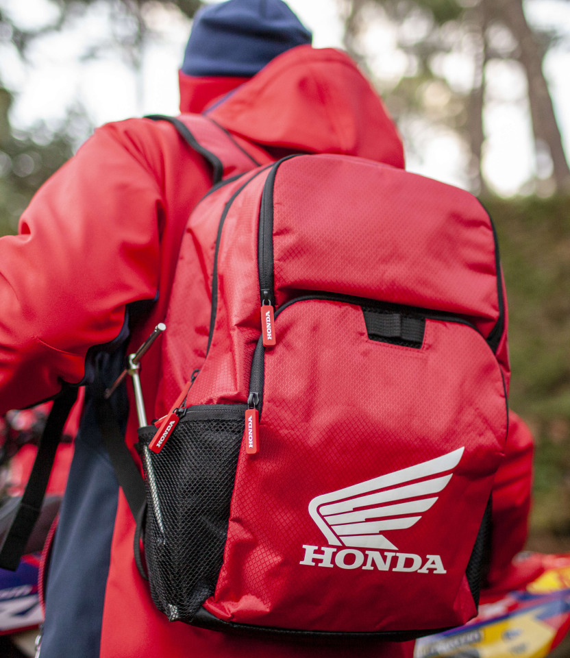 Sac à dos Racing Rouge Aile Honda 24L