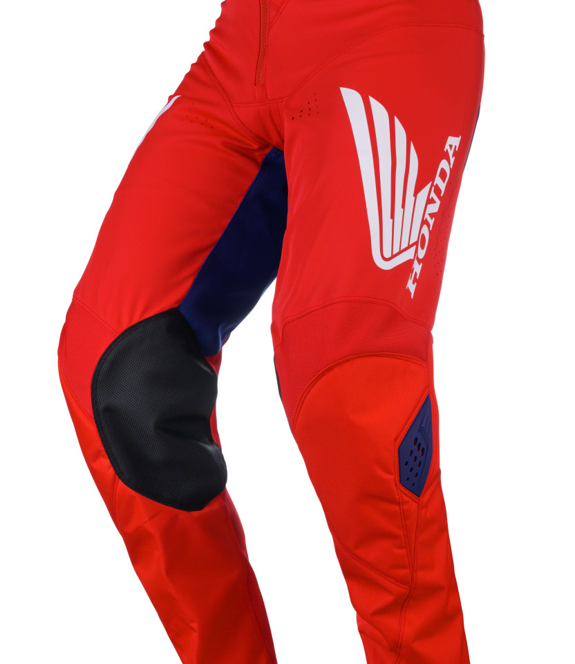 Pantalon rouge Motocross MX Honda