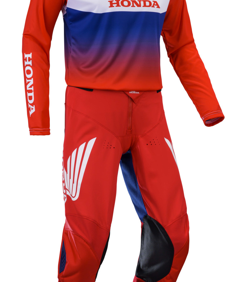 Pantalon rouge Motocross MX Honda