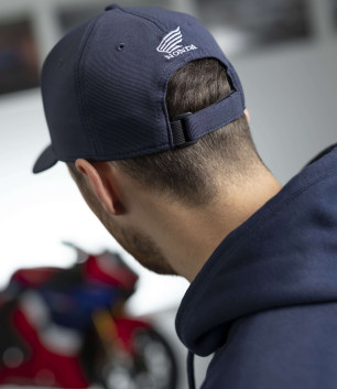 Casquette Lifestyle Bleu Marine F.C.C. TSR Honda France