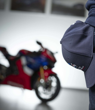 Casquette Lifestyle Bleu Marine F.C.C. TSR Honda France